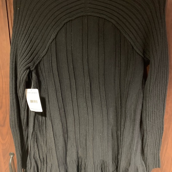 Free People Ribs and Ruffles Sweater - Picture 8 of 9